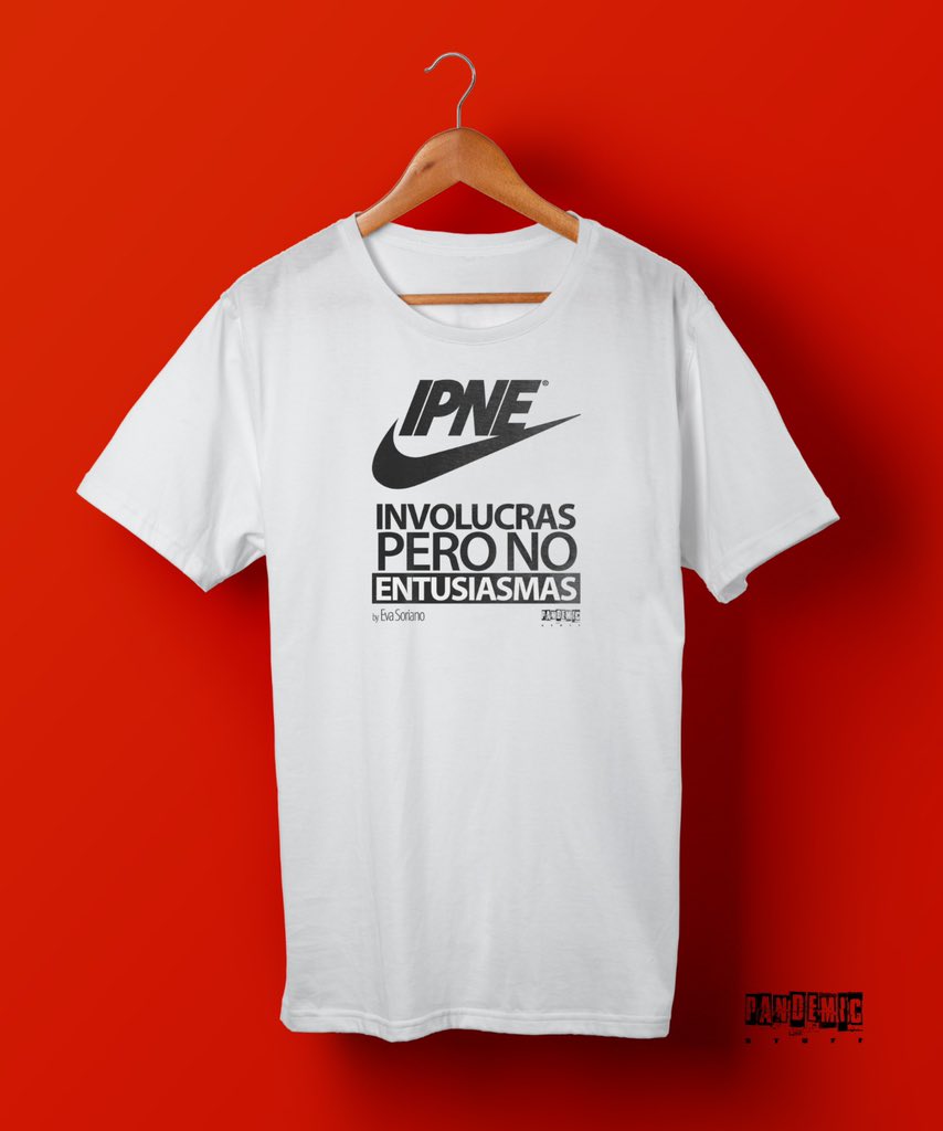 Moderador Rubicundo Proporcional Camiseta IPNE by Eva Soriano | Pandemic Stuff